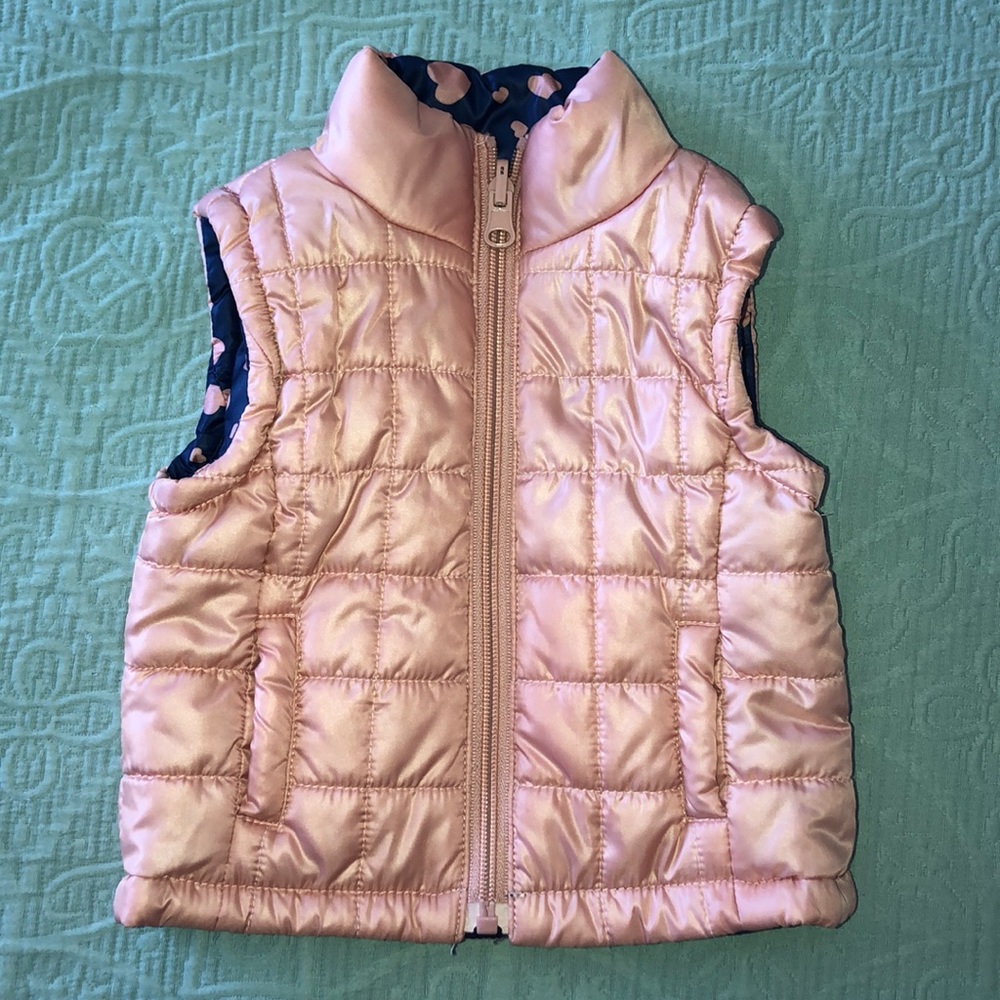 Toddler Reversible Puffer Vest